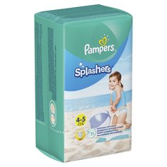 Подгузники-Трусики Splashers Pampers Для Плавания Maxi-Junior (9-15 Кг) 11 Шт.