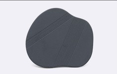 Чугунная подставка IWACHU под чайник 12,5х11,5см. (облако, синий)