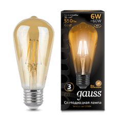 Лампочка Gauss 102802006 E27 6W