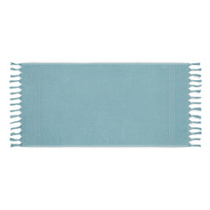 Махровое полотенце Hamam MEYZER с кисточками, 50x100 см, бирюзовый