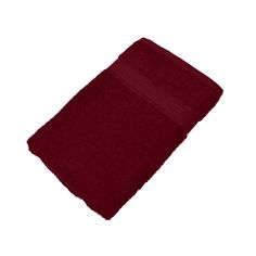 Махровое полотенце бордовый 50*90-100% хлопок, УзТ-ПМ-112-08-18 Aisha