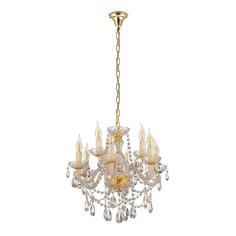 Подвесная люстра Lumina Deco Eliza LDP 7026-6+3 SL+GD