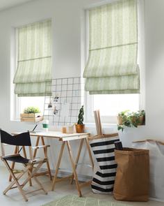 Римская штора Delfa "Kadyks", зеленый, 73*160 см