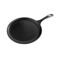 Сковорода блинная Victoria Cast Iron, чугун неэмалированный, 26.6 см