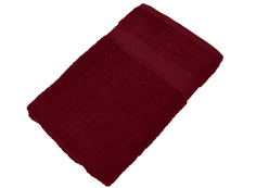 Махровое полотенце бордовый 70*135-100% хлопок, УзТ-ПМ-113-08-18 Aisha
