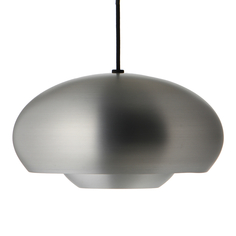 Лампа подвесная champ, d30 см, серебряная матовая Frandsen