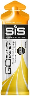 Гель углеводный SIS Go Isotonic Gel, Тропические фрукты, 60мл Science in Sport