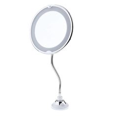 Косметическое гибкое зеркало для макияжа с подсветкой Flexible Mirror URM