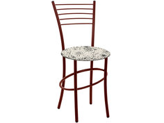 Стул Сатурн-1 Ваниль ткань, Каркас коричневый Амис