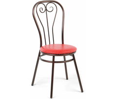 Стул для кафе и ресторанов Экспресс офис Версаль MD Искусственная кожа красная