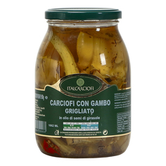 Артишоки ItalCarciofi гриль со стеблем в масле 1,062 л