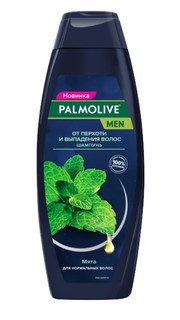 Шампунь для волос Palmolive Men От перхоти и выпадения мята мужской 380 мл
