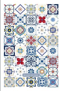 Блокнот Bourgeois 80 листов, А5, линия, Цветная мозаика , 8800 (19471)