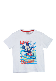 Футболка детская Mickey mouse SS20MK02 белый р.98