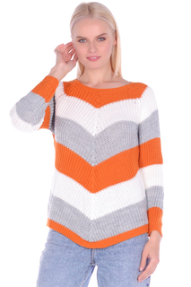 Джемпер женский Zabaione K016180 оранжевый XS/S