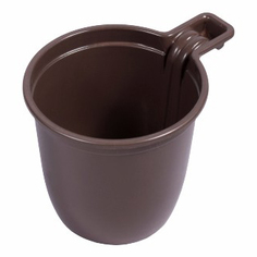 Чашки одноразовые Фопос кофейные коричневые 200 мл 10 шт