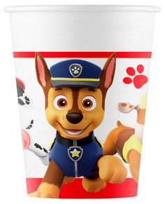 Стаканы одноразовые Procos Paw Patrol бумажные 200 мл х 8 шт