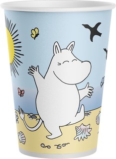 Стаканы одноразовые Moomin 250 мл 6 шт