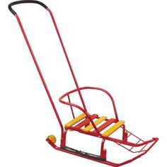 Детские санки Nika Kids Тимка 3К+ красный