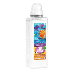 Wellery Soft baby Гипоаллергенный гель для стирки детских вещей 1л