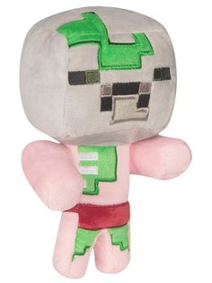 Мягкая игрушка Minecraft Happy Explorer Baby Zombie Pigman TM08613, 18 см