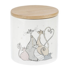 Банка для сыпучих продуктов "Усатое счастье", 810 мл ENS