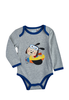 Комплект одежды для новорожденных Kari baby SS20B07500811 серый/синий р.68