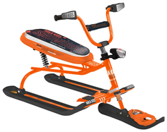 Снегокат Nika Snowdrive СНД3N, неоновый оранжевый Nika СНД3NO