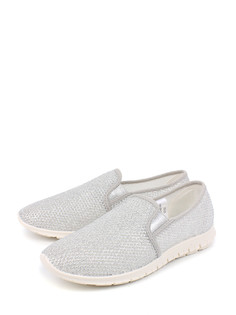 Слипоны женские Алми 665208-407600 серебристые 38 RU