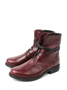 Ботинки женские Francesco Donni F 3O4 FD748-03N бордовые 40 RU