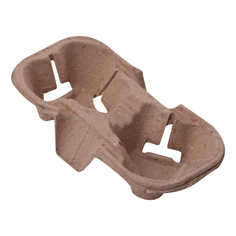 Держатели одноразовые Bonvida для двух стаканов 20 шт