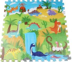 Напольный коврик-пазл Kari Kids K4404