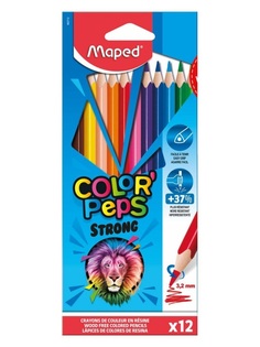 Карандаши цветные "ColorPepes Strong", 12 цветов Maped
