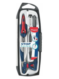 Готовальня Maped Stop System, 5 предметов