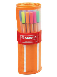 Ручки капиллярные STABILO Point88 30 цветов