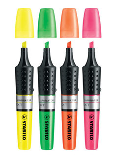 Набор текстовыделителей STABILO LUMINATOR, 4шт