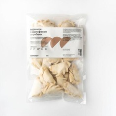 Вареники Самокат с картофелем и грибами, 500 г