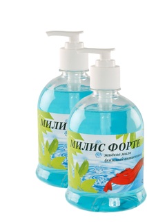 Дезинфицирующее жидкое мыло Милис форте dezkont 500 мл набор 2 шт