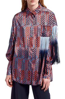 Рубашка женская BEATRICE. B 19FA4553701613 оранжевая 50