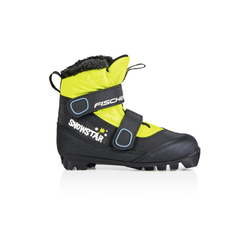 Ботинки лыжные детские NNN Fischer SNOWSTAR BLACK YELLOW S41021 размер 35