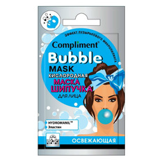 Compliment Cаше Bubble mask Кислородная маска-шипучка для лица освежающая 7 мл Тимекс