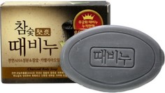 Отшелушивающее и очищающее мыло Mukunghwa Charcoal Body Soap c древесным углем 100 г