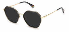 Солнцезащитные очки женские Polaroid PLD 6147/S/X серые
