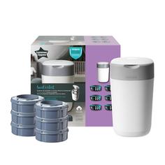 Утилизатор подгузников Tommee Tippee twist & click с набором кассет 6 шт. 85100402