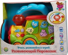 Развивающая игрушка Kari Baby Паровозик, свет/звук F595580