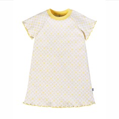 Сорочка ночная Мамуляндия 21-1605 Лимон, Интерлок, 98, Белый/Желтый