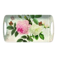 Поднос Kitchen Craft Rose Garden 38.5x20 см, 5138323