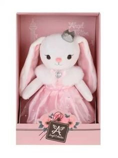 Мягкая игрушка Angel Collection Зайка Мишель - принцесса 682007
