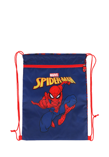 Мешок для обуви Spider-Man L0586 цв. темно-синий, красный
