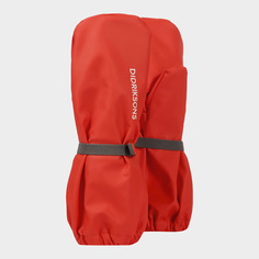 Варежки детские Didriksons PILEGLOVE 503742-424 маково-оранжевый р.2